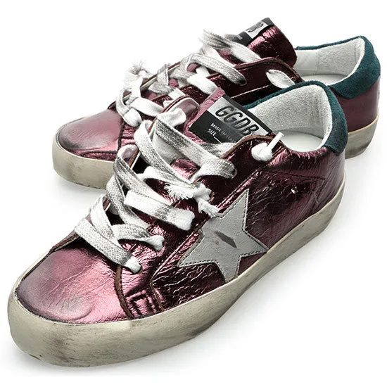 Golden Goose Golden Goose Superstar Ggdb 意大利名品新款男女休闲低帮板鞋 Purp “Gold Blue” — photo 10 of 10