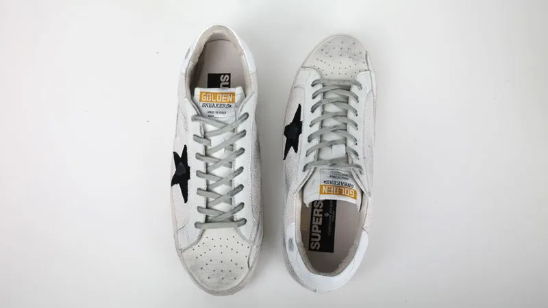 Golden Goose Golden Goose Grey Cord 韩国热卖爆款 明星最爱穿 纯手工 高级定制 情侣款 “Grey Gold” — photo 6 of 10