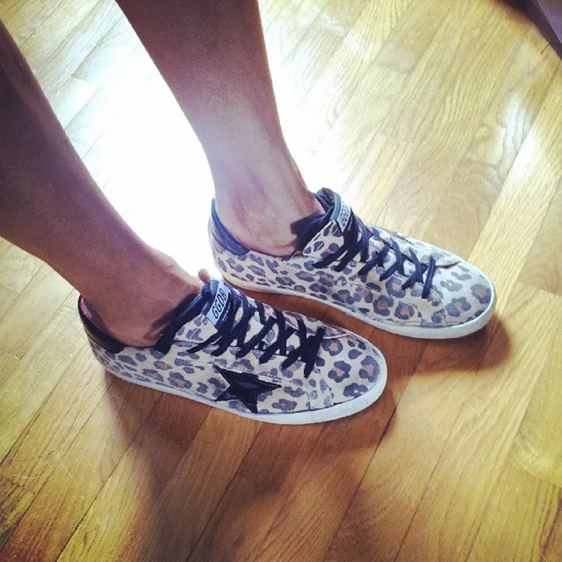 Golden Goose Golden Goose Super Star-leopard 韩国热卖爆款 明星最爱穿 纯手工 “Gold Leopard” — photo 2 of 9