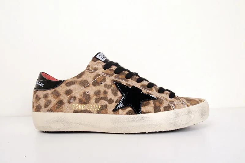 Golden Goose Golden Goose Super Star-leopard 韩国热卖爆款 明星最爱穿 纯手工 “Gold Leopard” — photo 3 of 9