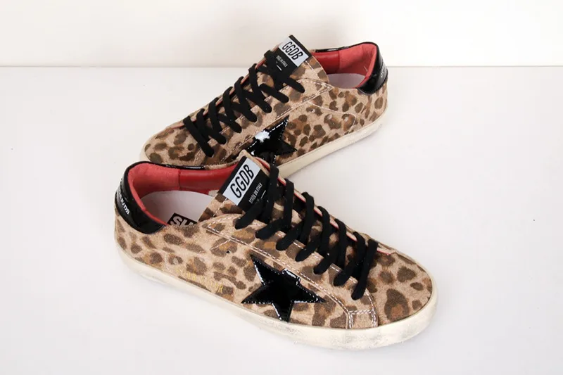 Golden Goose Golden Goose Super Star-leopard 韩国热卖爆款 明星最爱穿 纯手工 “Gold Leopard” — photo 4 of 9