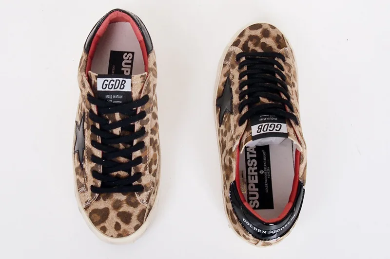 Golden Goose Golden Goose Super Star-leopard 韩国热卖爆款 明星最爱穿 纯手工 “Gold Leopard” — photo 6 of 9