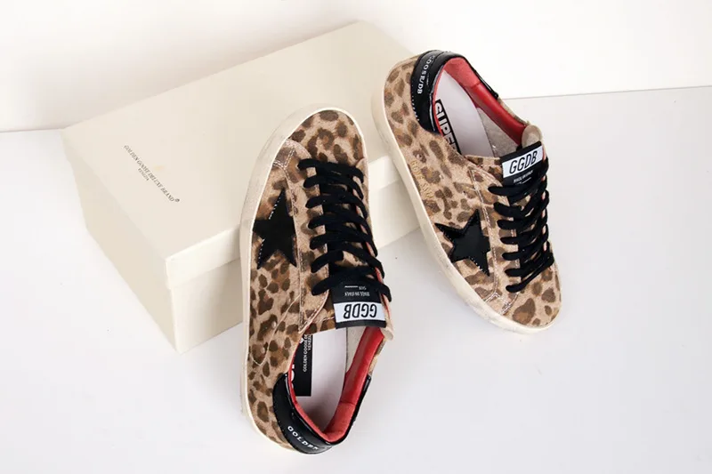Golden Goose Golden Goose Super Star-leopard 韩国热卖爆款 明星最爱穿 纯手工 “Gold Leopard” — photo 8 of 9