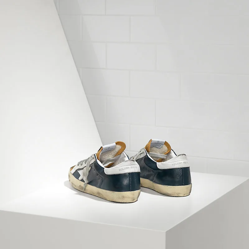 Golden Goose Sneakers Super Star “Blue Beige” — photo 2 of 4