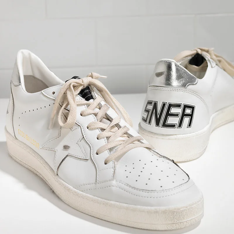 Golden Goose Sneakers Ball Star “White Silver” — photo 1 of 4