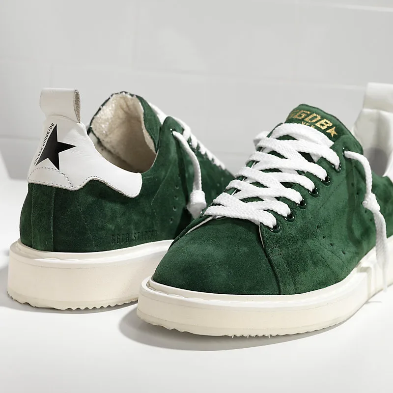 Golden Goose Starter Sneakers “White Green” — photo 1 of 4