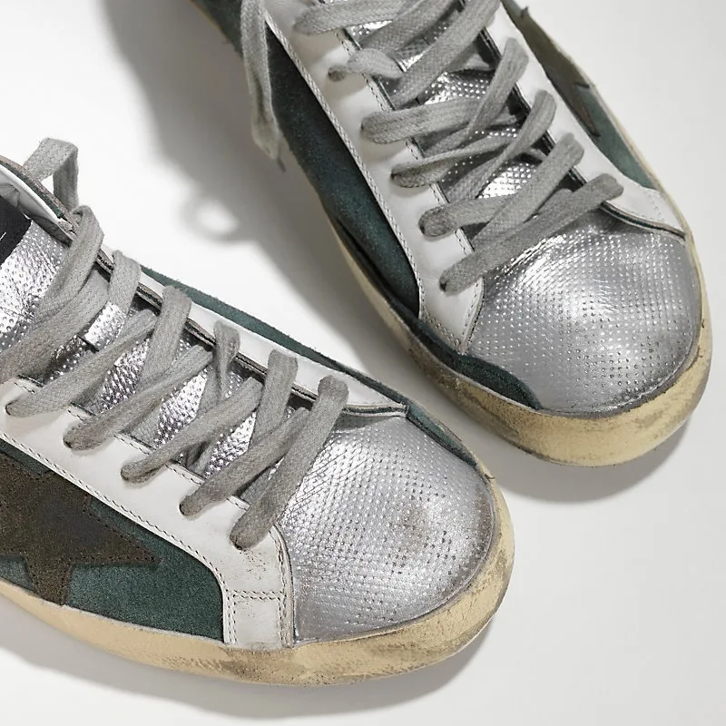 Golden Goose Sneakers Super Star “Green Red” — photo 1 of 4