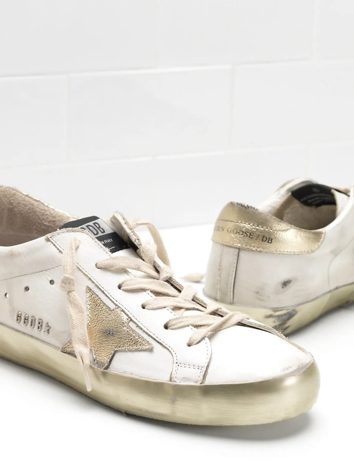 Golden Goose Superstar Sneakers G30ws590.e37 Calf Leather — photo 1 of 4