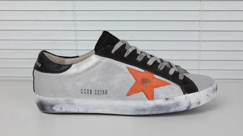 Golden Goose Golden Goose Silver Orange 韩国热卖爆款 明星最爱穿 纯手工 高级定制 “Silver Gold” — photo 3 of 12