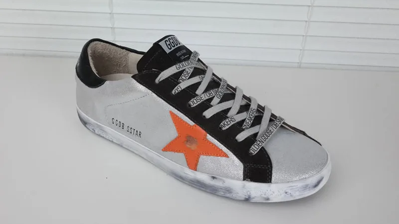 Golden Goose Golden Goose Silver Orange 韩国热卖爆款 明星最爱穿 纯手工 高级定制 “Silver Gold” — photo 4 of 12