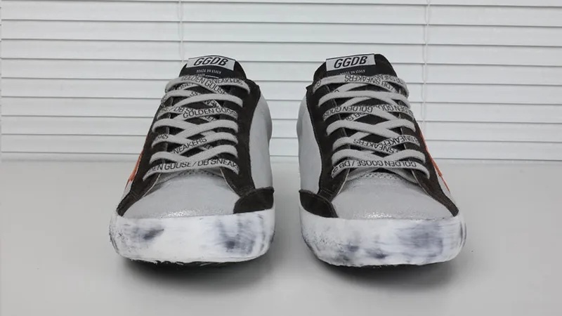 Golden Goose Golden Goose Silver Orange 韩国热卖爆款 明星最爱穿 纯手工 高级定制 “Silver Gold” — photo 6 of 12