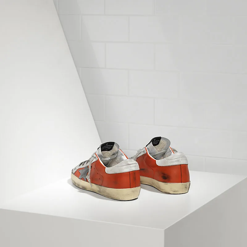 Golden Goose Sneakers Super Star “Silver Red” — photo 2 of 4
