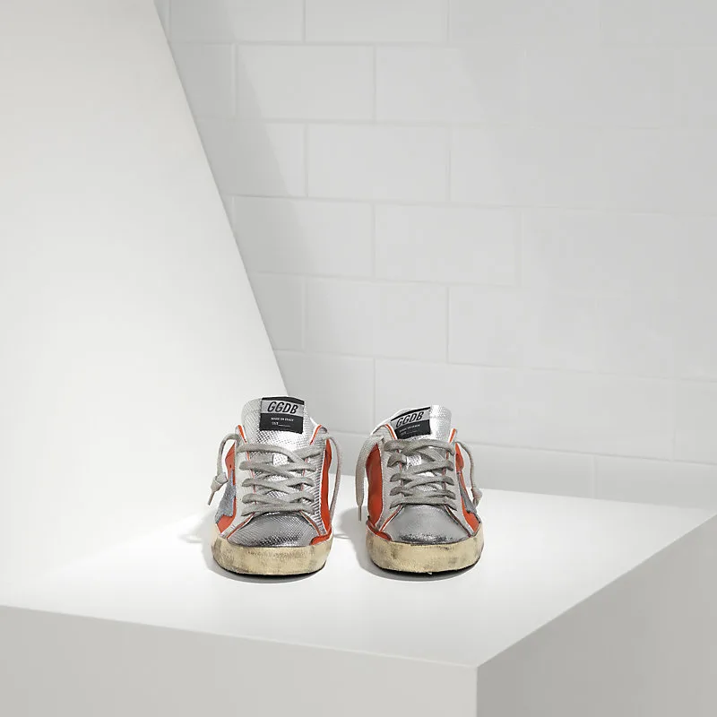 Golden Goose Sneakers Super Star “Silver Red” — photo 3 of 4