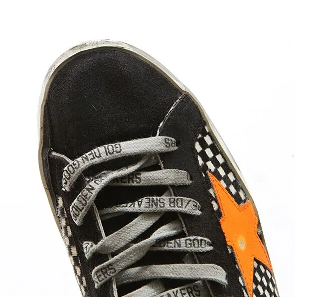 Golden Goose Godlen Goose Superstar-check Horse 手工鞋 高级定制 情侣款 — photo 5 of 9