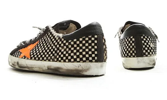 Golden Goose Godlen Goose Superstar-check Horse 手工鞋 高级定制 情侣款 — photo 7 of 9