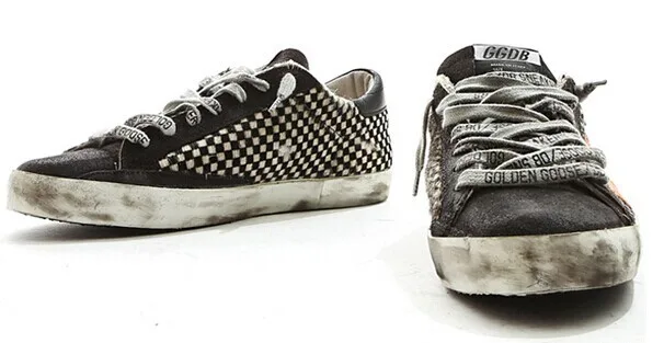 Golden Goose Godlen Goose Superstar-check Horse 手工鞋 高级定制 情侣款 — photo 8 of 9