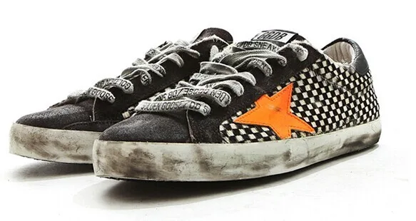 Golden Goose Godlen Goose Superstar-check Horse 手工鞋 高级定制 情侣款 — photo 9 of 9