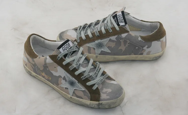 Golden Goose Golden Goose Camo Brown 韩国热卖爆款 明星最爱穿 纯手工 高级定制 情侣 “Gold Brown” — photo 2 of 7
