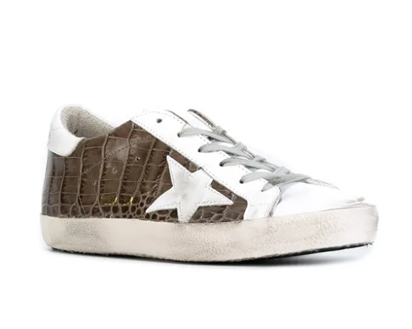 Golden Goose Golden Goose/ggdb 17秋冬女鞋休闲做旧低帮板鞋 “Gold” — photo 4 of 4