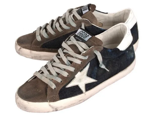 Golden Goose Golden Goose Superstar - Brown Navy Jeans 韩国热卖爆款 “Gold Navy” — photo 2 of 7
