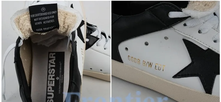 Golden Goose Golden Goose Superstar Ggdb 韩版潮流个性简约男士户外休闲低帮板鞋 白 “Gold” — photo 2 of 7