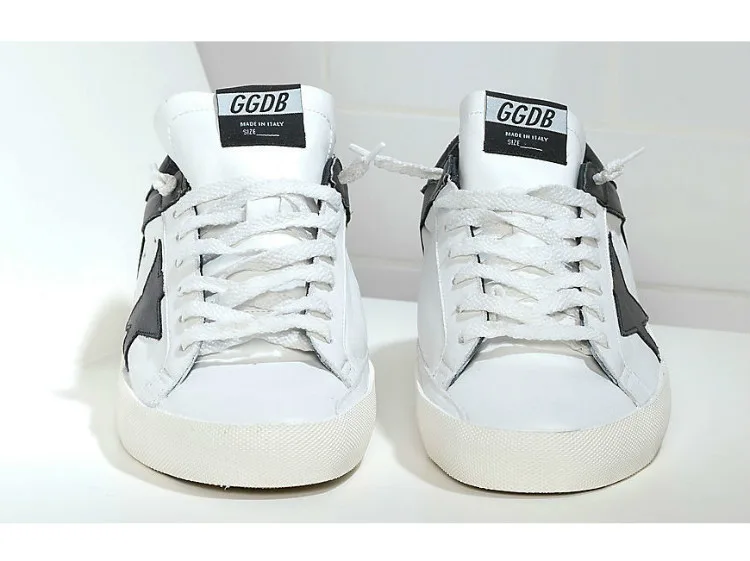 Golden Goose Golden Goose Superstar Ggdb 韩版潮流个性简约男士户外休闲低帮板鞋 白 “Gold” — photo 4 of 7
