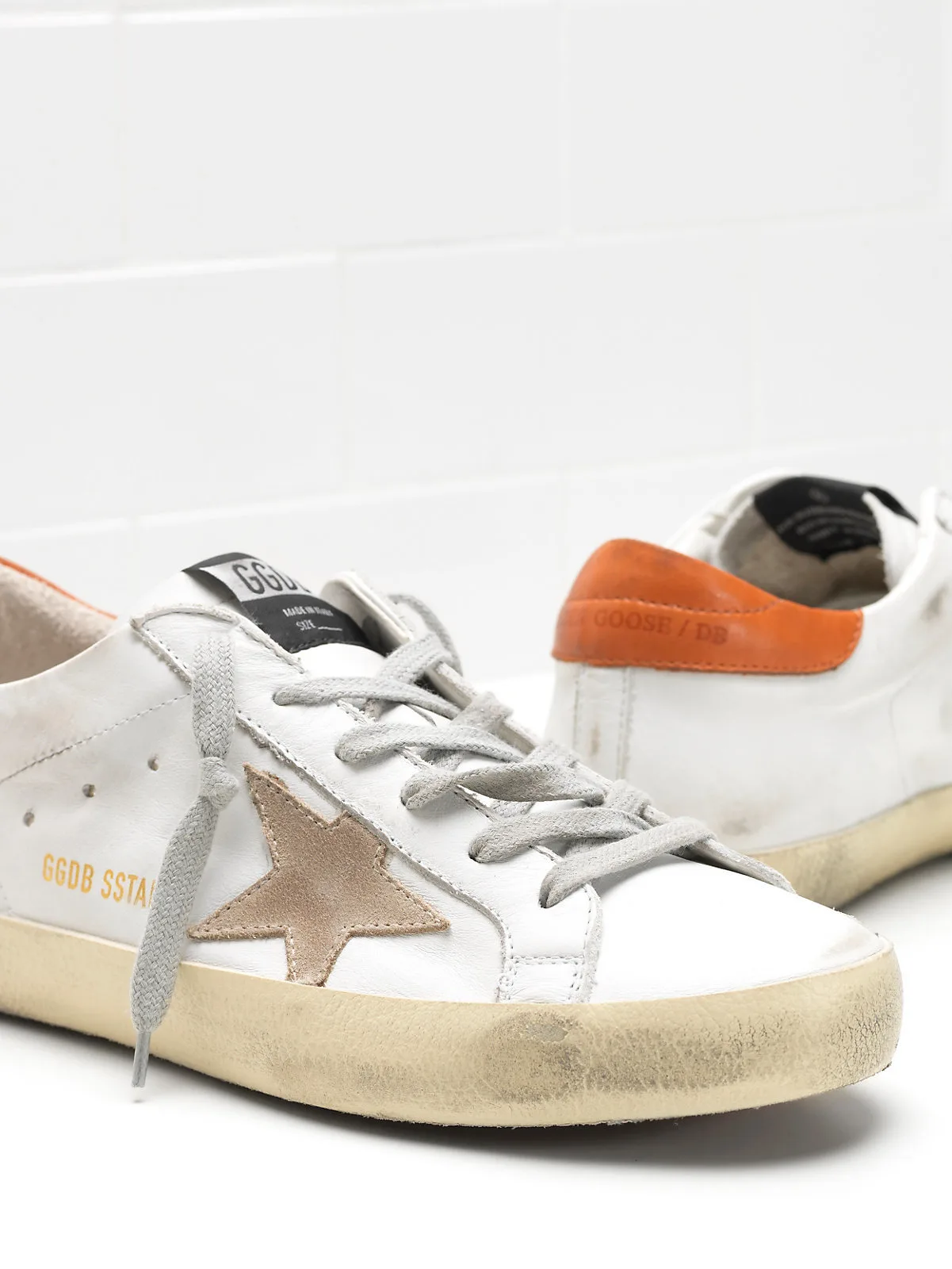 Golden Goose Superstar Sneakers G30ws590.b34 Upper — photo 1 of 4