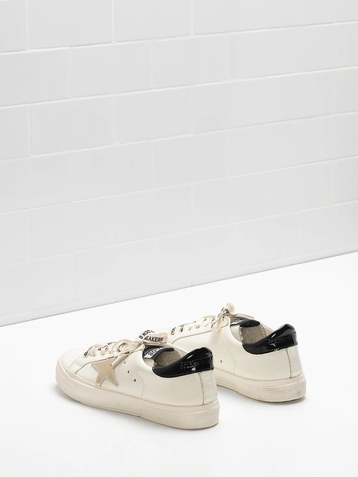 Golden Goose MAY Sneakers G30ws127.f73 Upper Shiny Calfskin L — photo 2 of 4