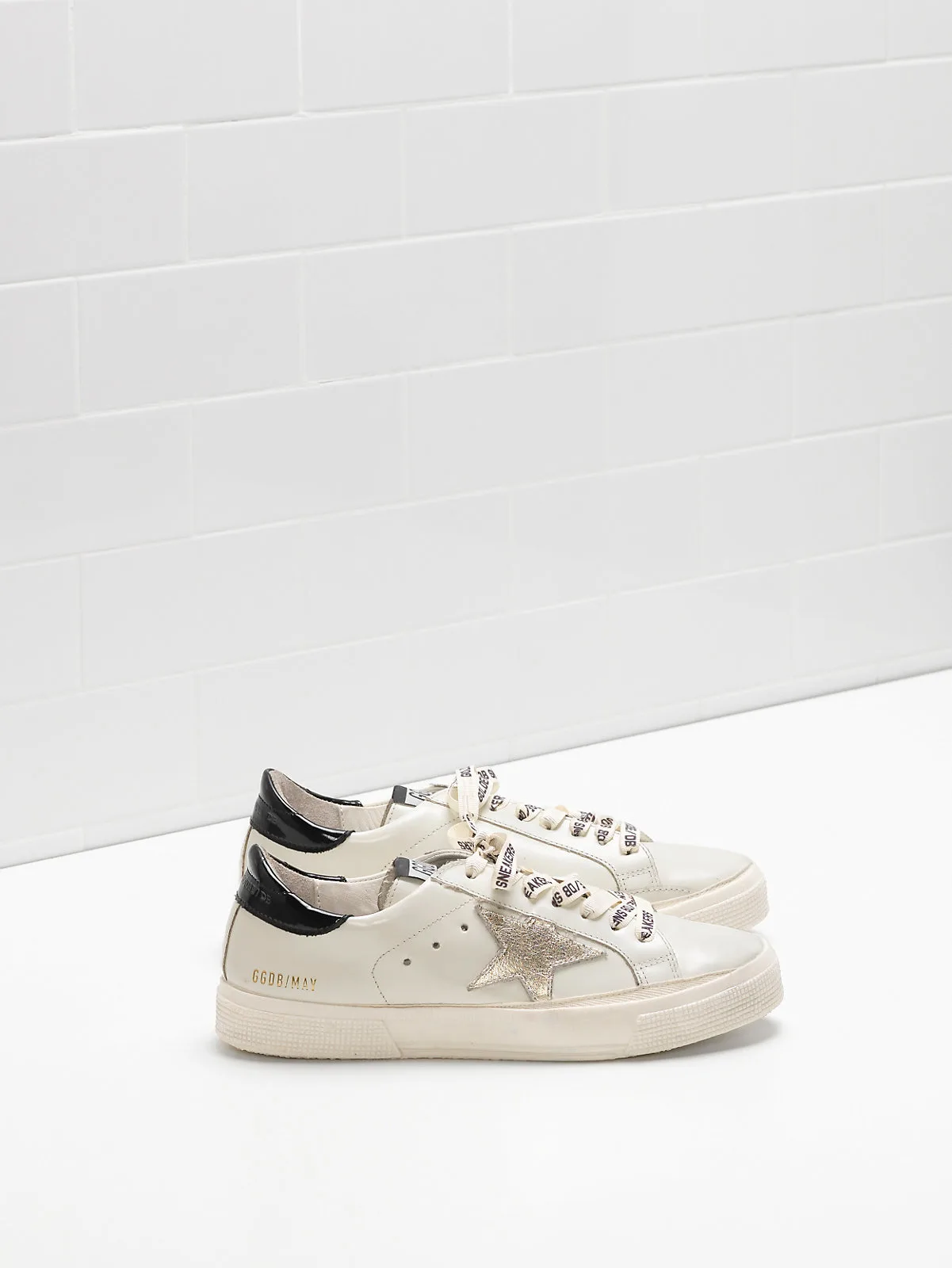 Golden Goose MAY Sneakers G30ws127.f73 Upper Shiny Calfskin L — photo 4 of 4