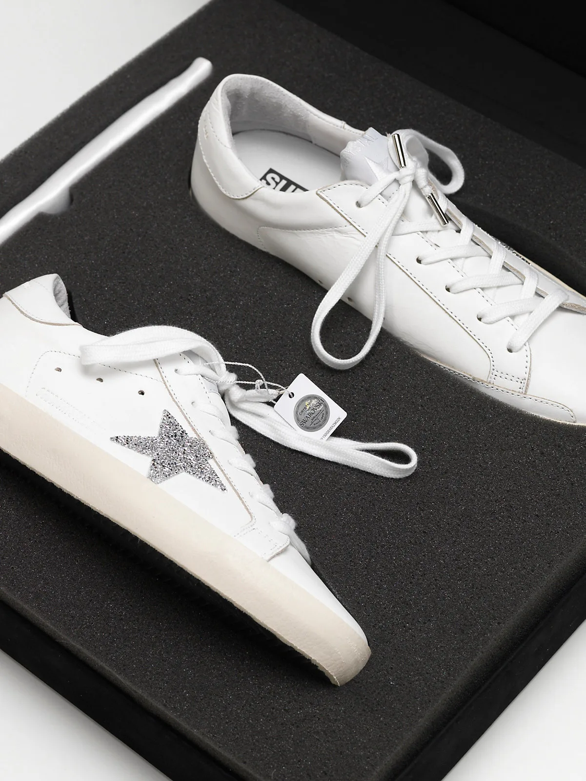 Golden Goose Superstar Sneakers G30ws590 Silver “Silver” — photo 1 of 5