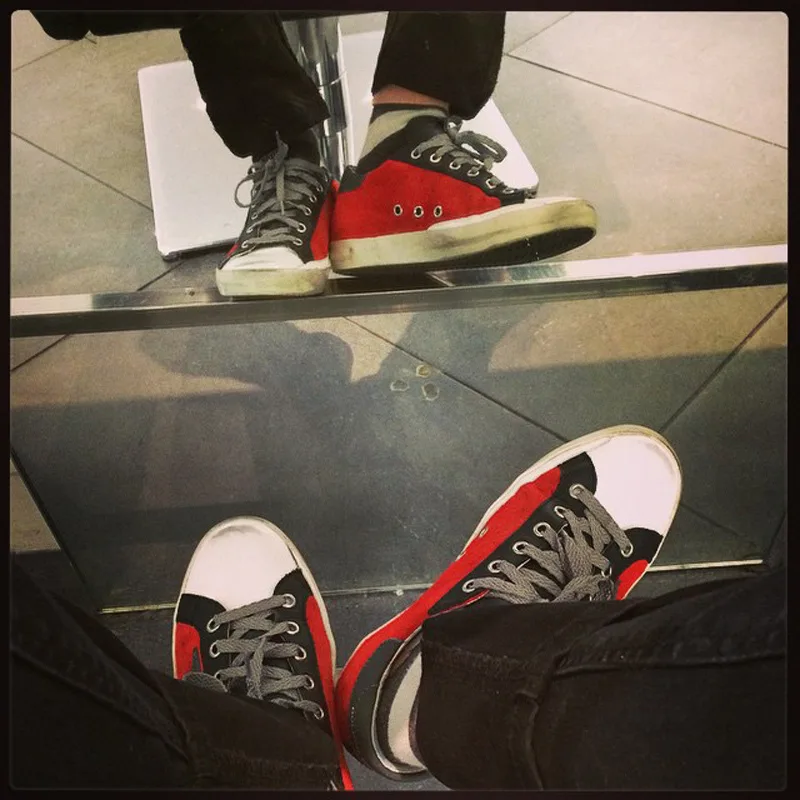 Golden Goose Godlen Goose Superstar-red Grey White 手工鞋 高级定制 情 “White Grey” — photo 1 of 8