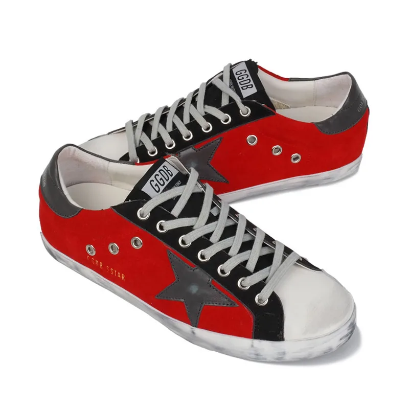 Golden Goose Godlen Goose Superstar-red Grey White 手工鞋 高级定制 情 “White Grey” — photo 7 of 8