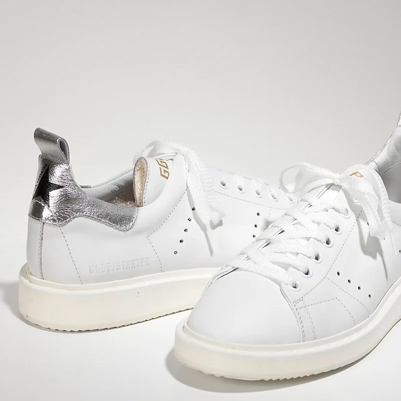 Golden Goose Sneakers Starter “White Silver” — photo 1 of 4