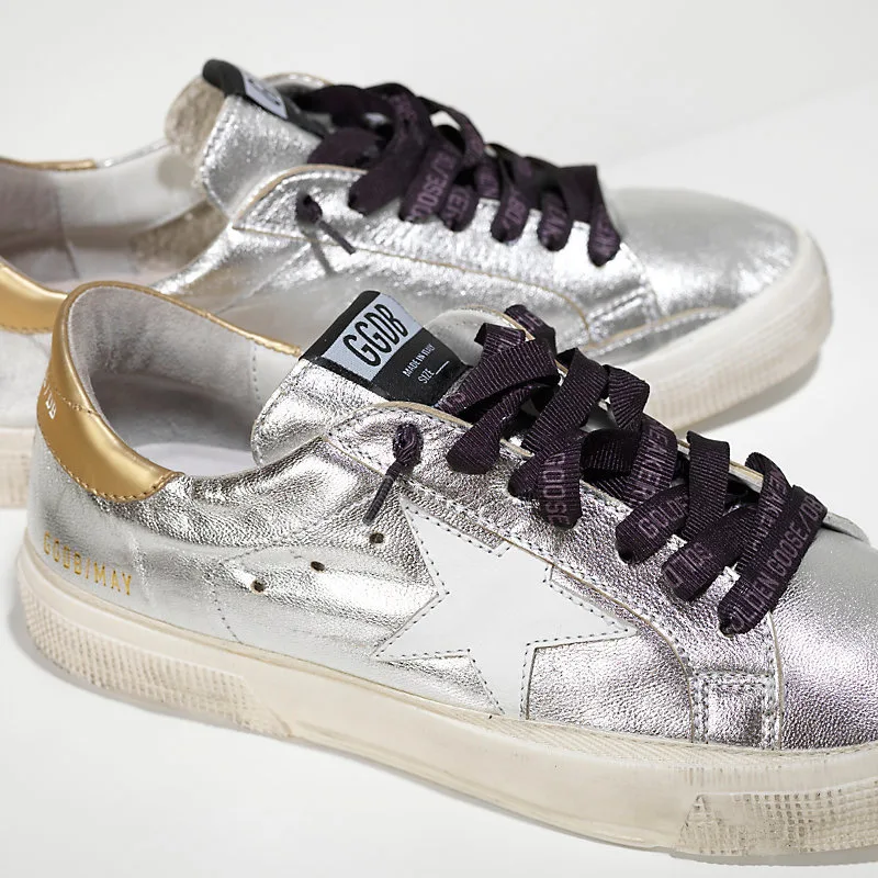 Golden Goose Sneakers MAY “White Silver” — photo 1 of 4