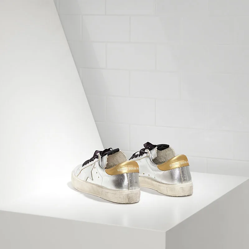 Golden Goose Sneakers MAY “White Silver” — photo 2 of 4