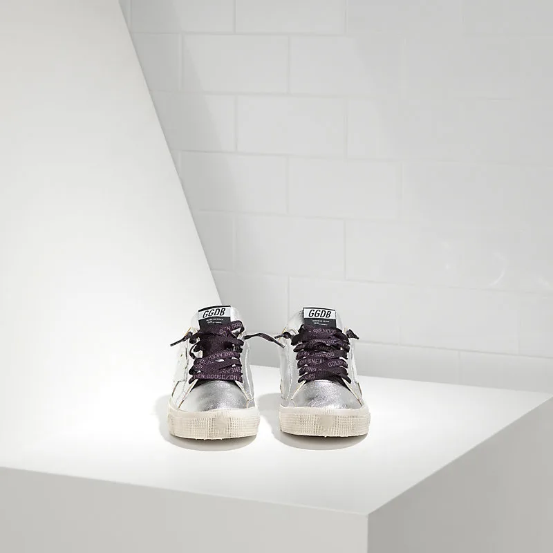 Golden Goose Sneakers MAY “White Silver” — photo 3 of 4