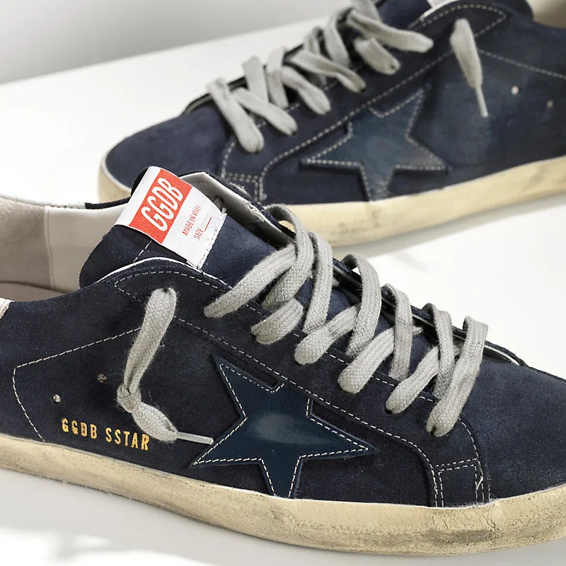 Golden Goose Super Star Sneakers “Blue” — photo 1 of 4