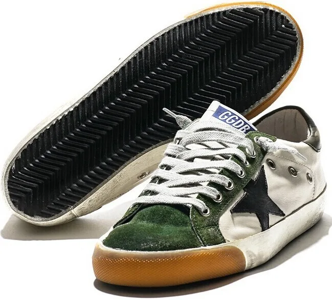 Golden Goose Golden Goose Superstar - Green White 韩国热卖 纯手工高级定 “White Gold” — photo 3 of 9