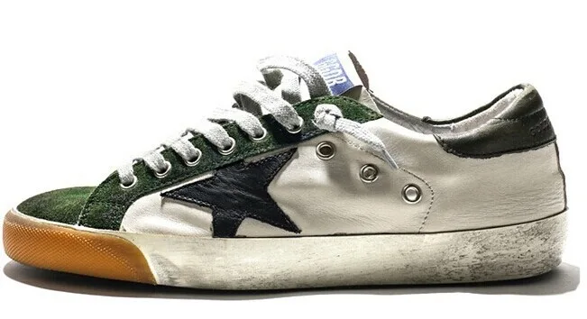 Golden Goose Golden Goose Superstar - Green White 韩国热卖 纯手工高级定 “White Gold” — photo 4 of 9