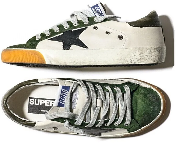 Golden Goose Golden Goose Superstar - Green White 韩国热卖 纯手工高级定 “White Gold” — photo 7 of 9