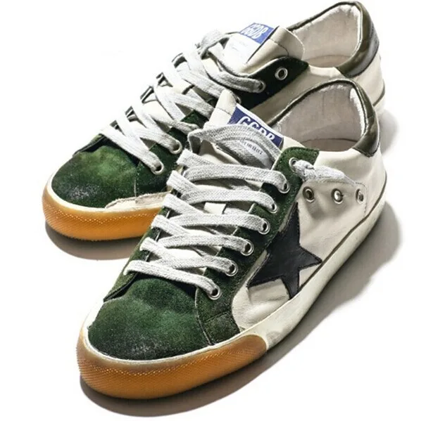 Golden Goose Golden Goose Superstar - Green White 韩国热卖 纯手工高级定 “White Gold” — photo 8 of 9