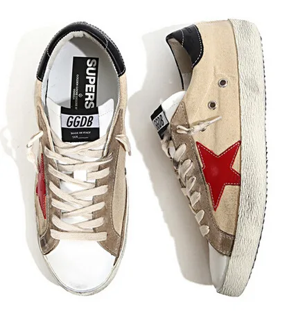 Golden Goose Golden Goose Superstar Ggdb 15韩版潮流个性简约男士户外休闲低帮板鞋 “Gold Beige” — photo 3 of 12