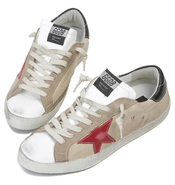 Golden Goose Golden Goose Superstar Ggdb 15韩版潮流个性简约男士户外休闲低帮板鞋 “Gold Beige” — photo 4 of 12