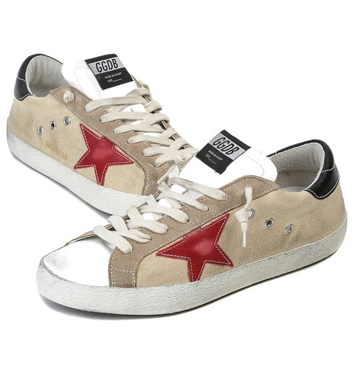 Golden Goose Golden Goose Superstar Ggdb 15韩版潮流个性简约男士户外休闲低帮板鞋 “Gold Beige” — photo 7 of 12