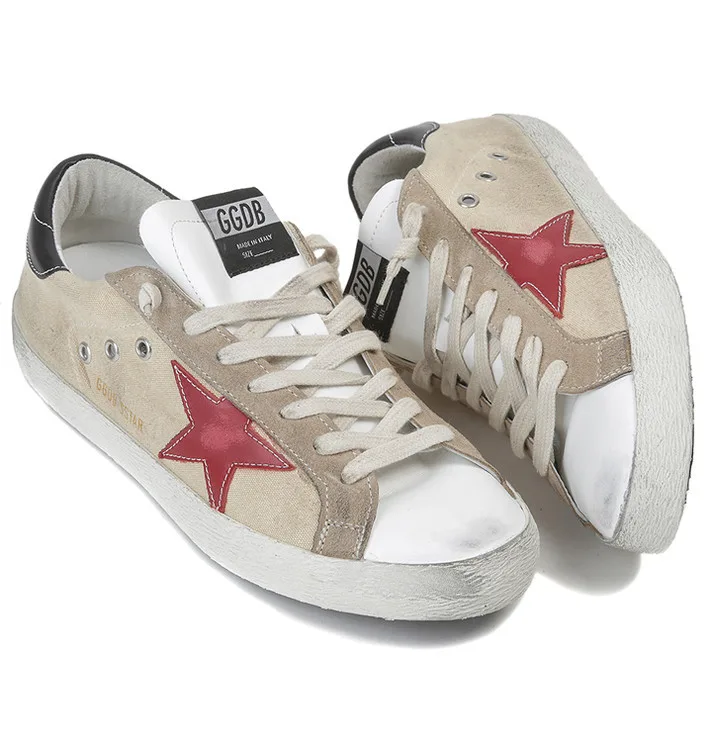 Golden Goose Golden Goose Superstar Ggdb 15韩版潮流个性简约男士户外休闲低帮板鞋 “Gold Beige” — photo 8 of 12