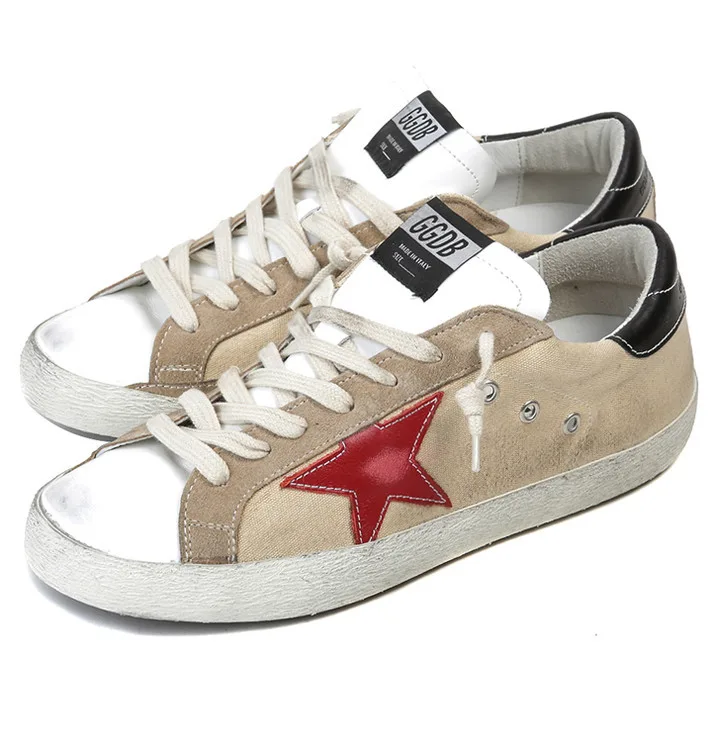 Golden Goose Golden Goose Superstar Ggdb 15韩版潮流个性简约男士户外休闲低帮板鞋 “Gold Beige” — photo 11 of 12