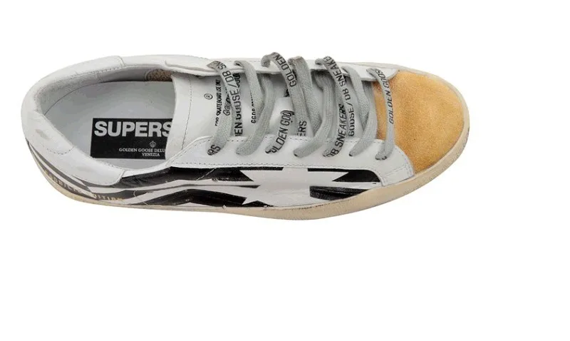 Golden Goose Godlen Goose Superstar - White Black 手工鞋 高级定制 情侣 “White Black” — photo 1 of 8