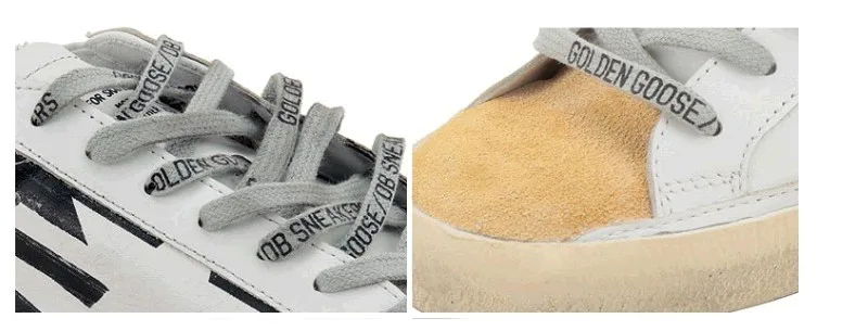 Golden Goose Godlen Goose Superstar - White Black 手工鞋 高级定制 情侣 “White Black” — photo 3 of 8