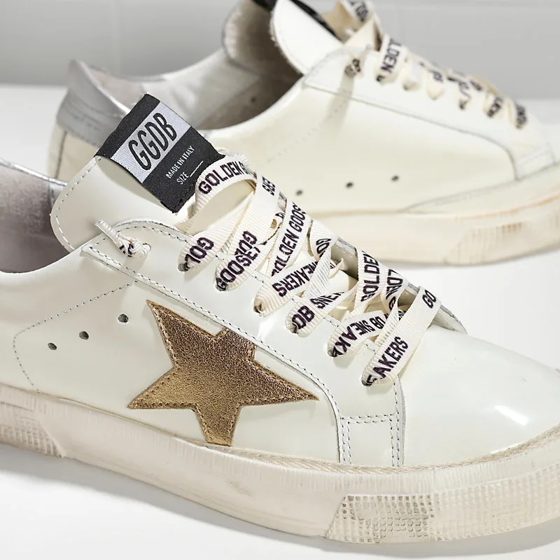 Golden Goose Sneakers MAY “White Silver” — photo 1 of 4