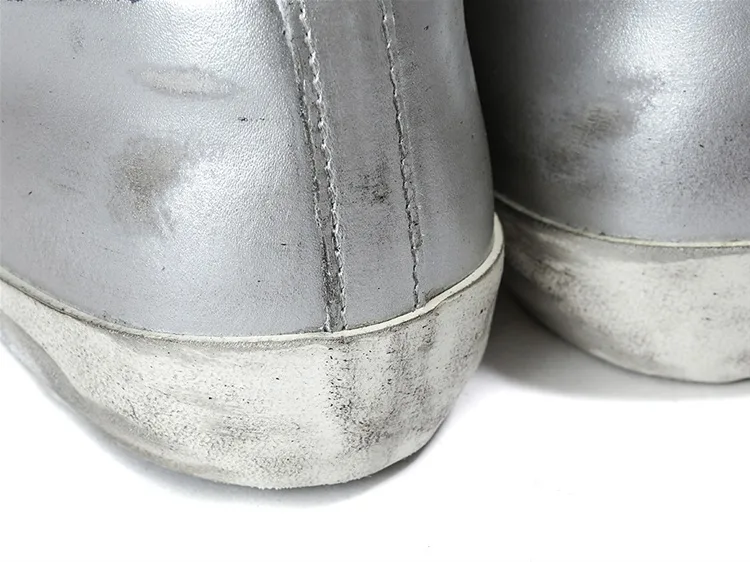 Golden Goose Golden Goose Super Star Sneakers “Silver Gold” — photo 1 of 10